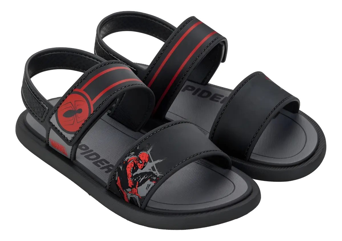 SANDALIAS MARVEL SPIDERMAN NIÑO 2GVA6400004 NEGRO - 1