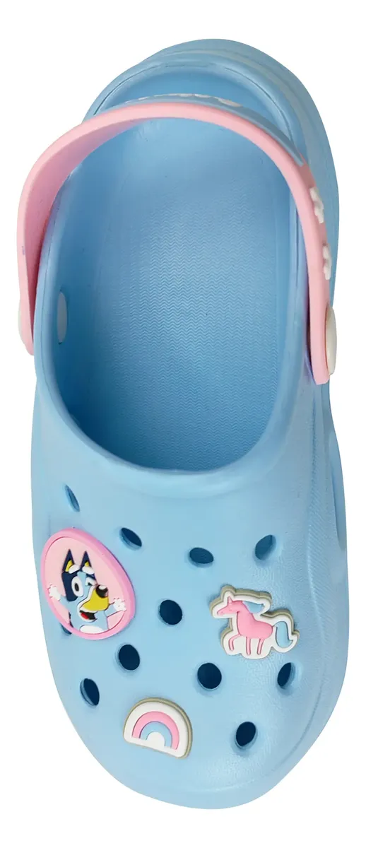 SANDALIAS CLOGS BLUEY CELESTE NIÑA 2BU06500001 - 3