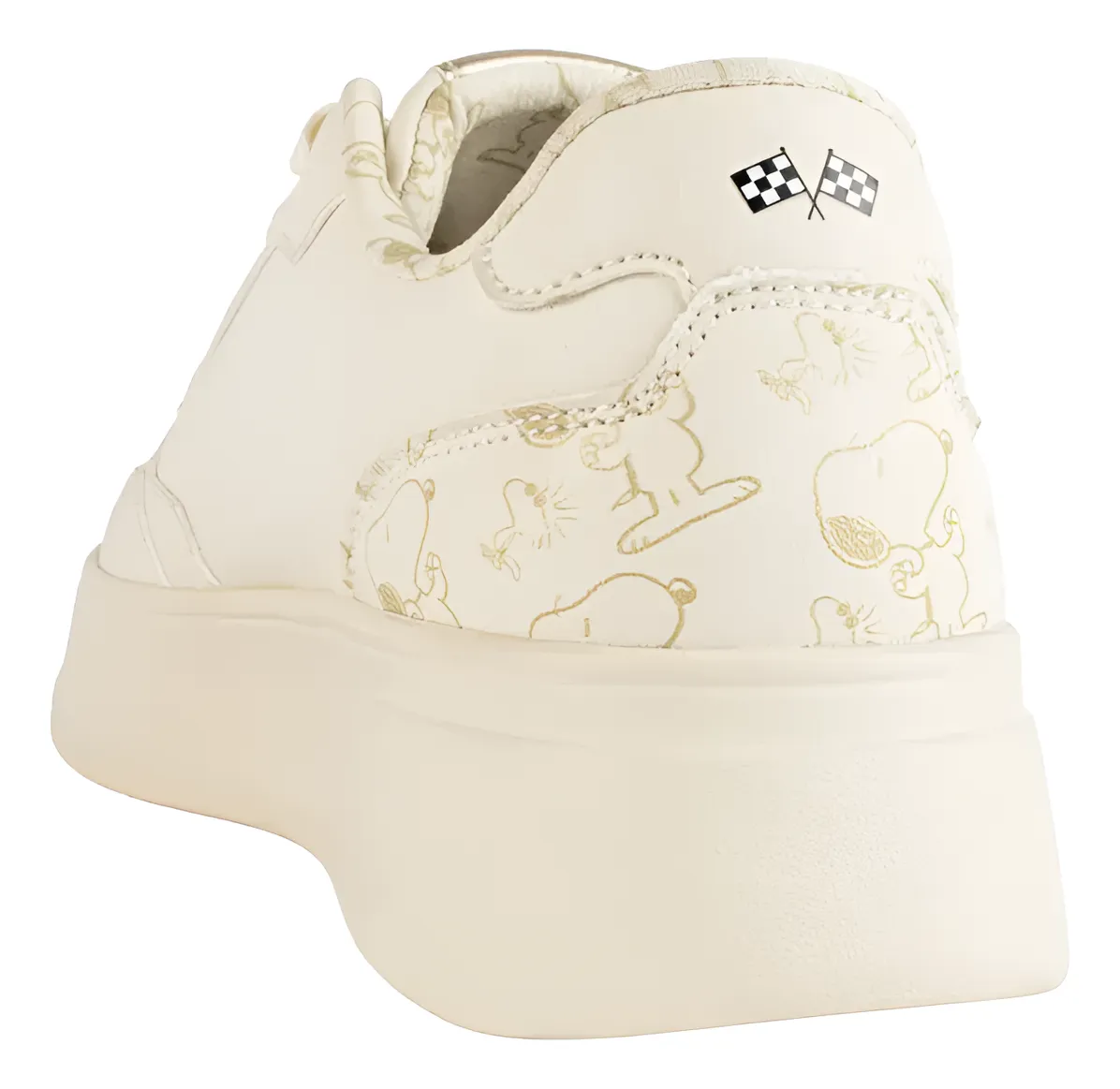 ZAPATILLAS CASUALES BEIGE SNOOPY MUJER 2FY04600001 - 2
