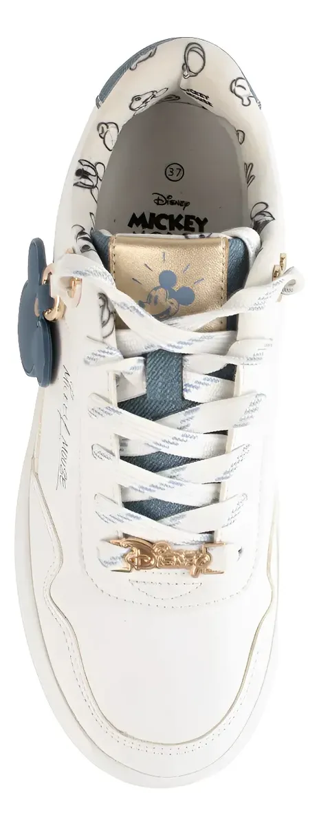 ZAPATILLAS CASUAL MICKEY MOUSE BLANCO MUJER 2KY07200001 - 2