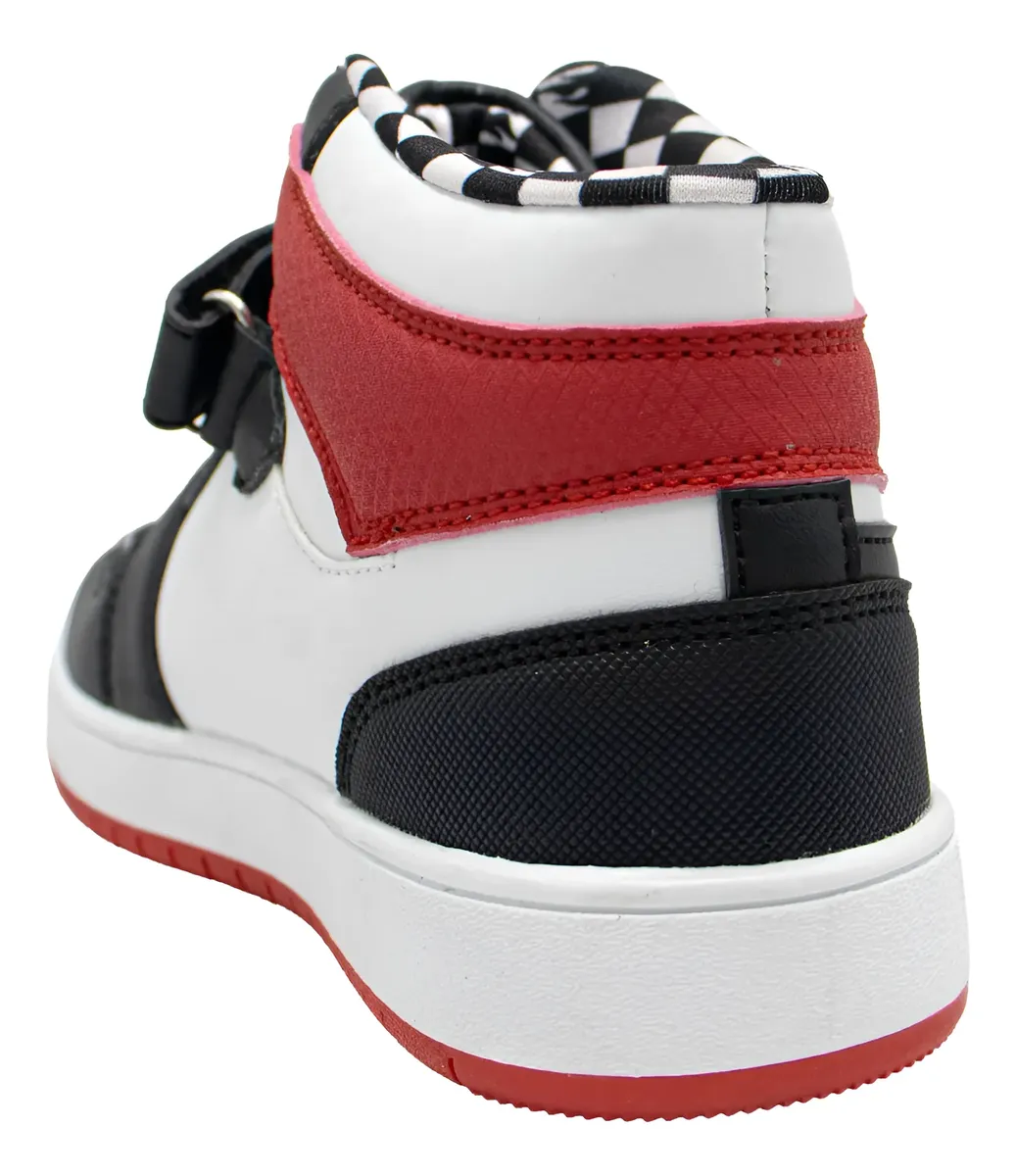 ZAPATILLAS BOTIN MATTEL HOT WHEELS NIÑOS 2HW08800001 BLANCO - 4