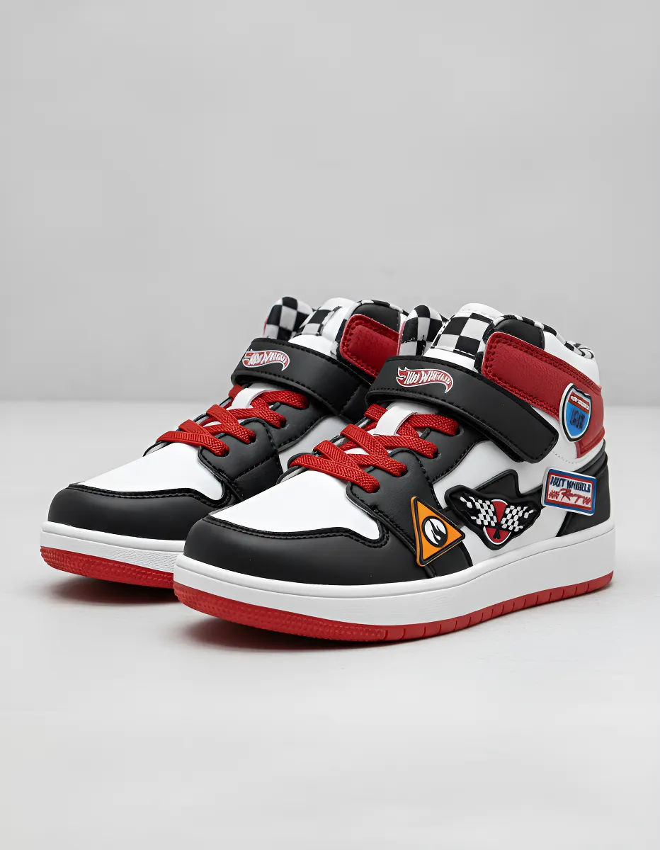 ZAPATILLAS BOTIN MATTEL HOT WHEELS NIÑOS 2HW08800001 BLANCO - 5