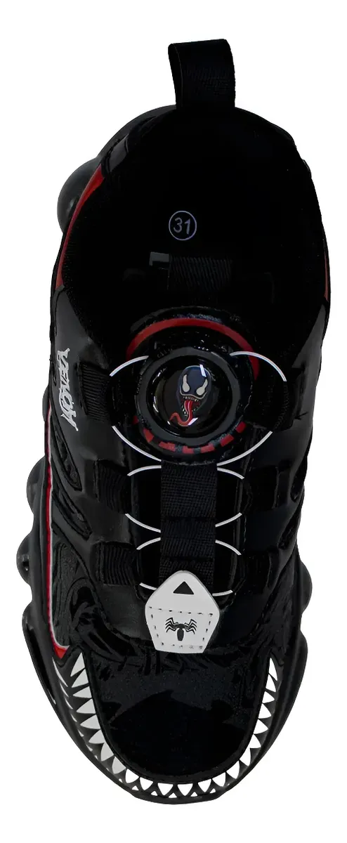 ZAPATILLAS MARVEL CASUAL NEGRO VENOM NIÑOS 2VN01900001 - 3