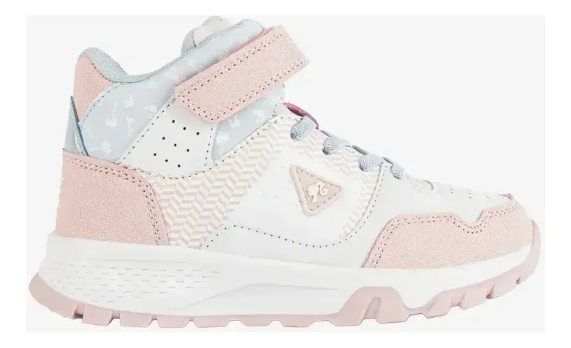 ZAPATILLAS BOTÍN CASUAL NIÑA BARBIE BLANCO/ROSA 2AR13290002 - 1