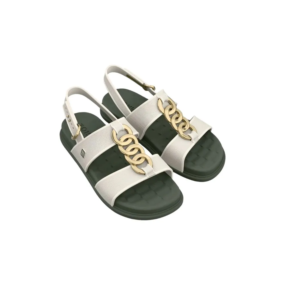 SANDALIAS ZAXY CASUALES DAMA VERDE HUESO 2GZO2200008 - 1