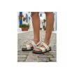 SANDALIAS ZAXY CASUALES DAMA VERDE HUESO 2GZO2200008 - 3