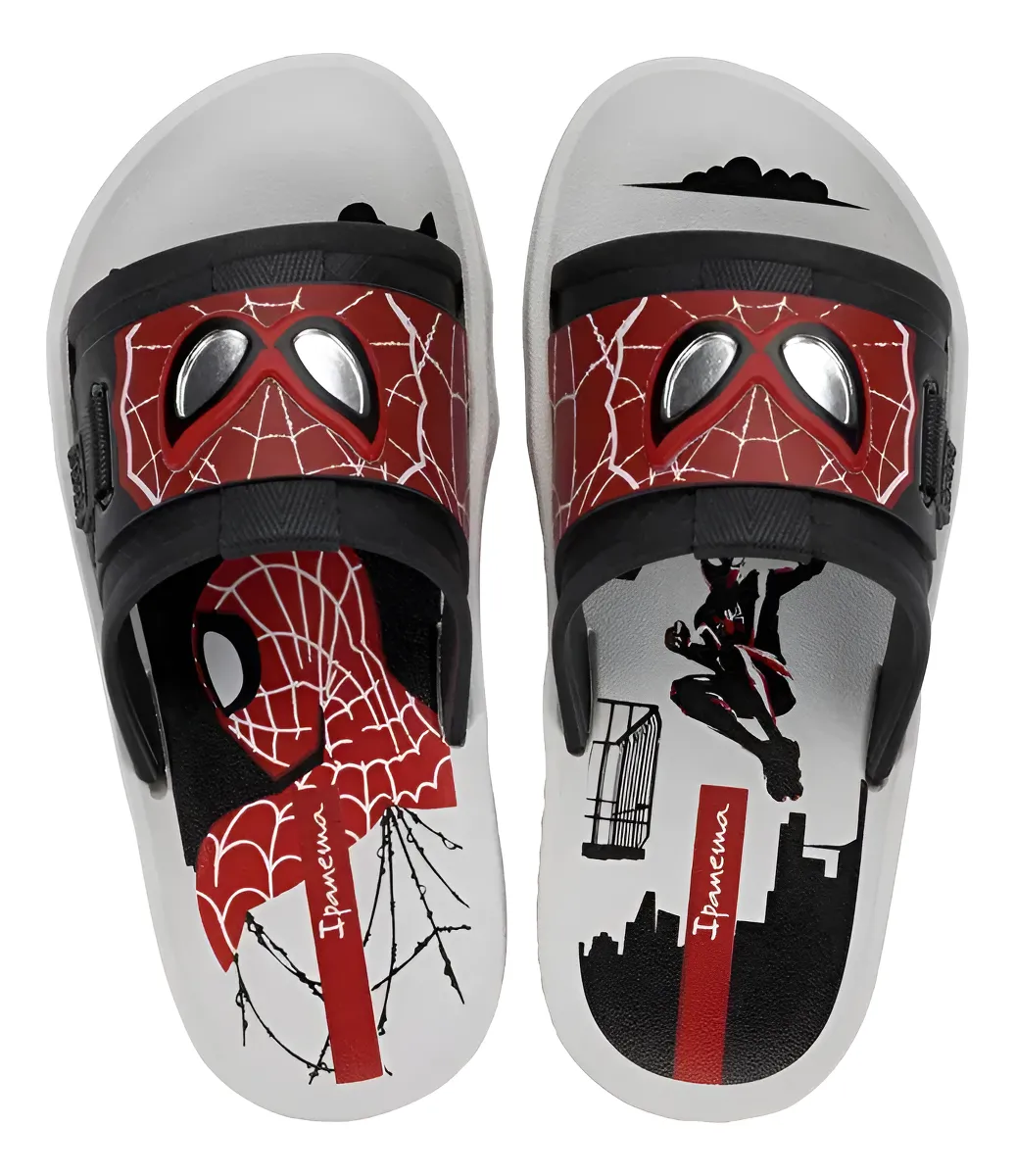 SANDALIAS CASUAL SPIDERMAN GRIS PARA NIÑOS 2GAO1300035 - 1