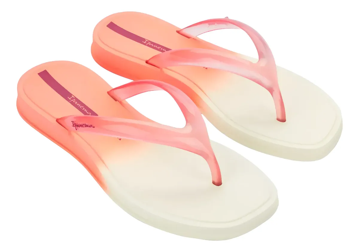 SANDALIAS CASUALES IPANEMA FLIP FLOP BEIGE PARA MUJER 2IPF1900002 - 1
