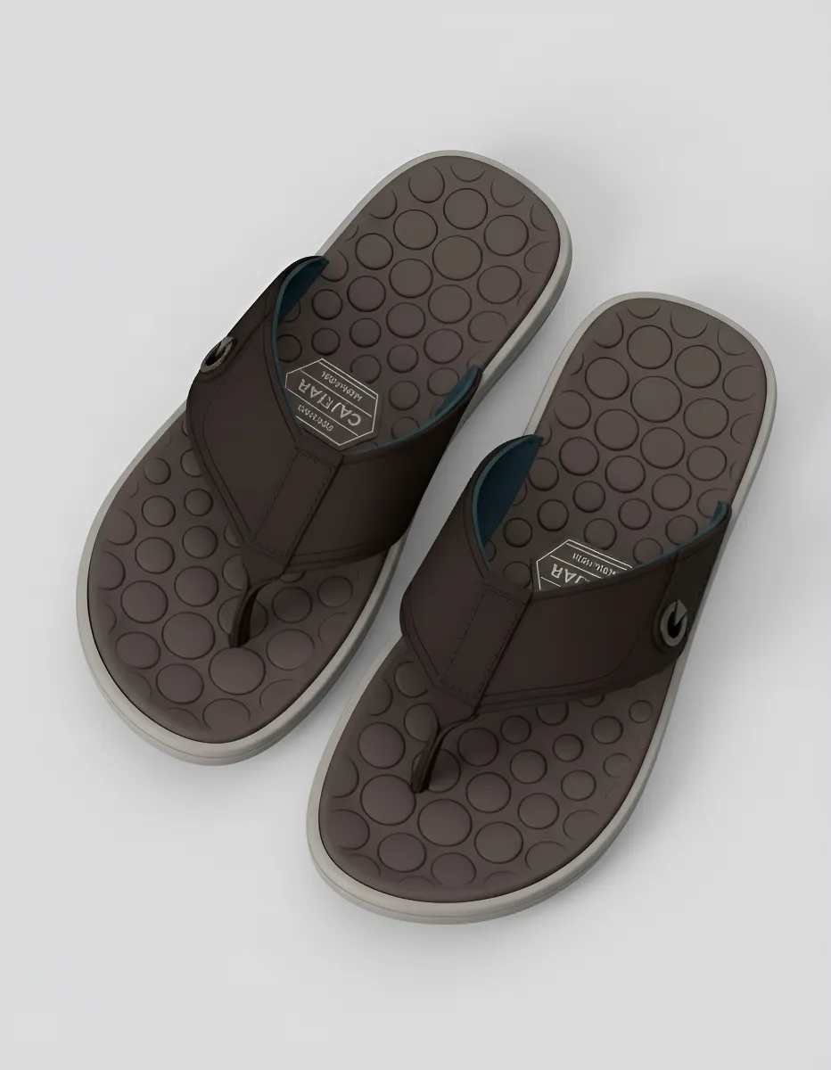 SANDALIAS CARTAGO FLIP FLOP CASUAL MARRÓN HOMBRE 2GCB1800002 - 2