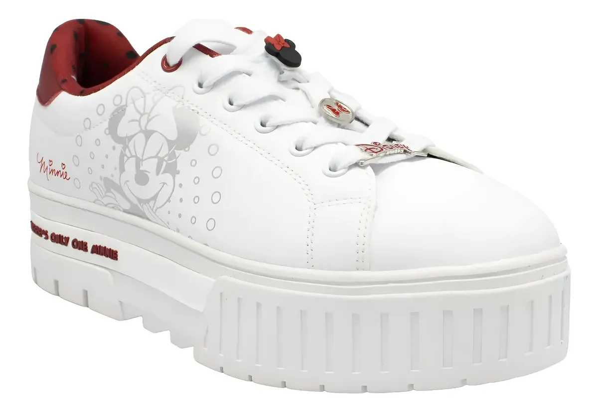 ZAPATILLAS CASUAL MINNIE MOUSE BLANCO PARA MUJER 2NY11900001 - 3