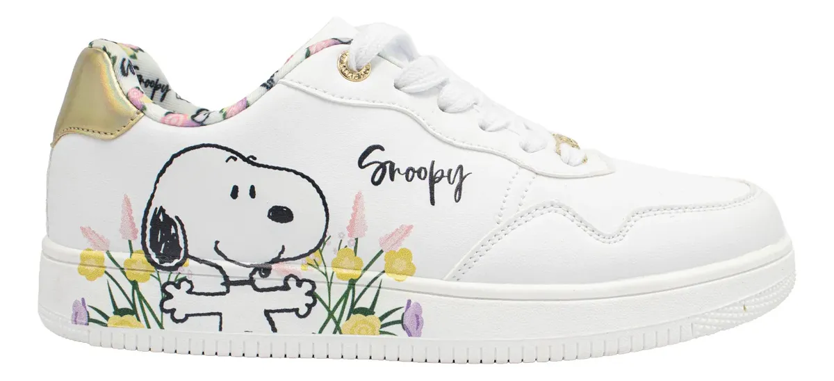 ZAPATILLAS CASUAL SNOOPY MUJER BLANCO 2FY06000001 - 1
