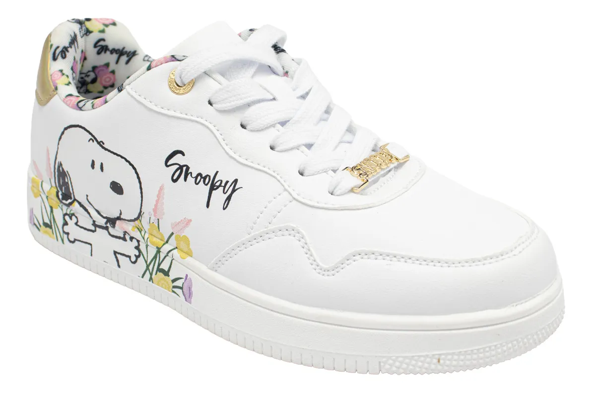 ZAPATILLAS CASUAL SNOOPY MUJER BLANCO 2FY06000001 - 3