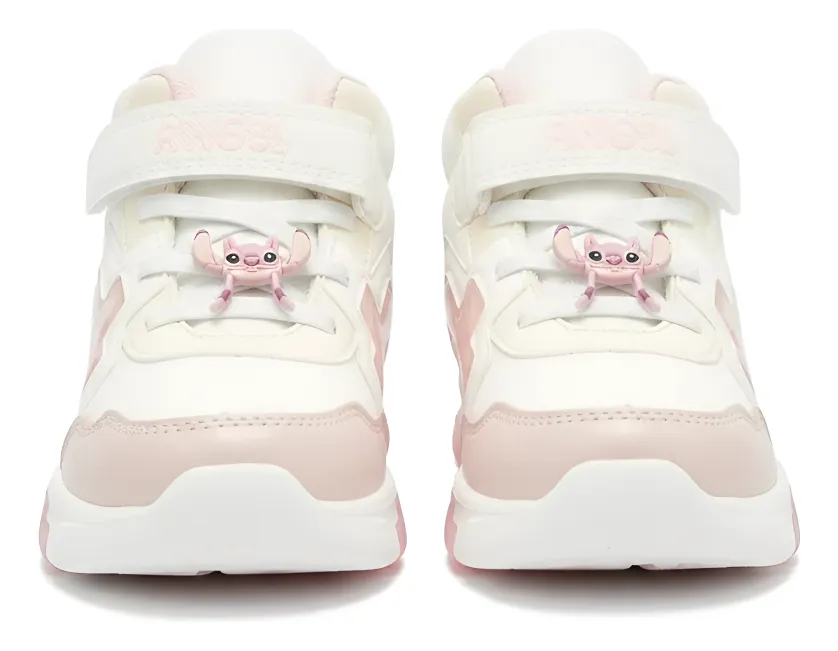 ZAPATILLAS BOTÍN NIÑA CASUAL STITCH BLANCO ROSA 2STC0640002 - 4