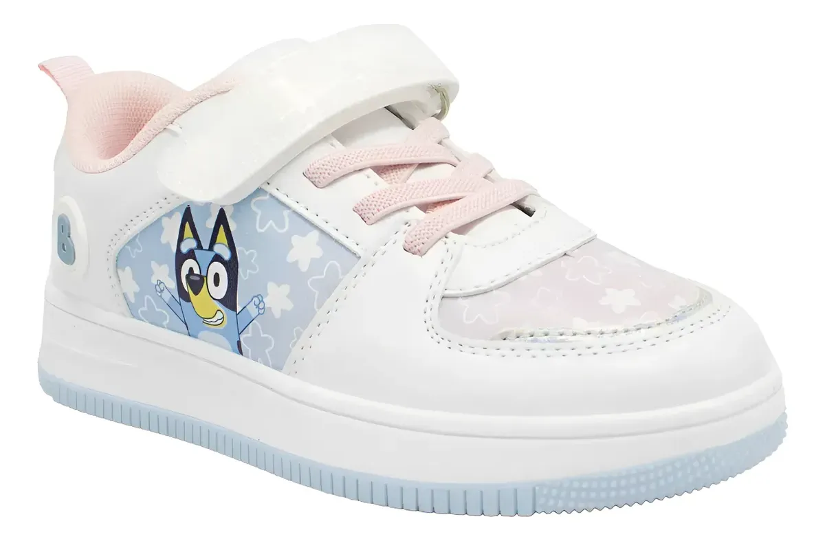 ZAPATILLAS BLUEY CASUAL BLANCO CELESTE NIÑA 2BU09700001 - 1
