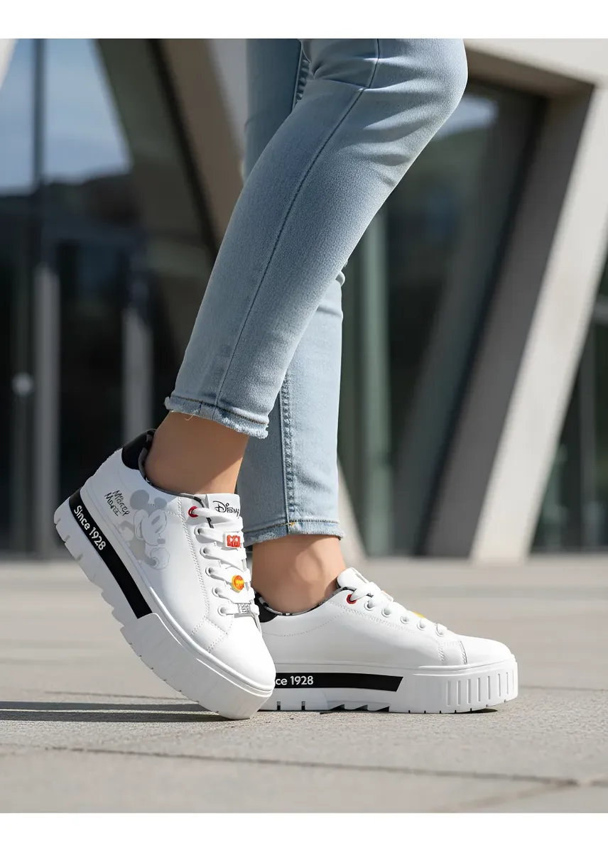 ZAPATILLAS CASUAL MICKEY MOUSE BLANCO PARA MUJER 2KY08200001 - 2