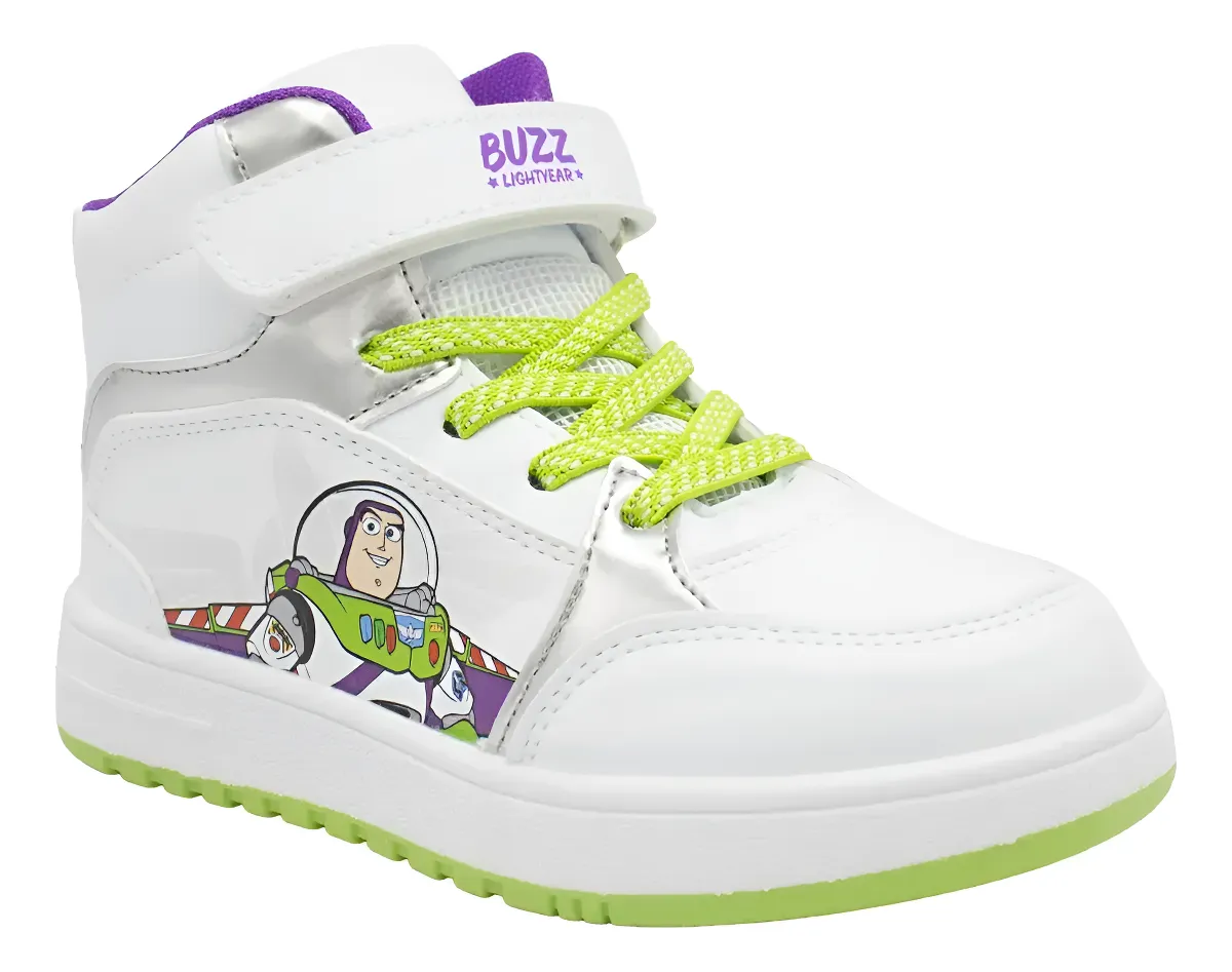 ZAPATILLAS BOTÍN TOY STORY BUZZ BLANCO NIÑOS 2TS07500001 - 2