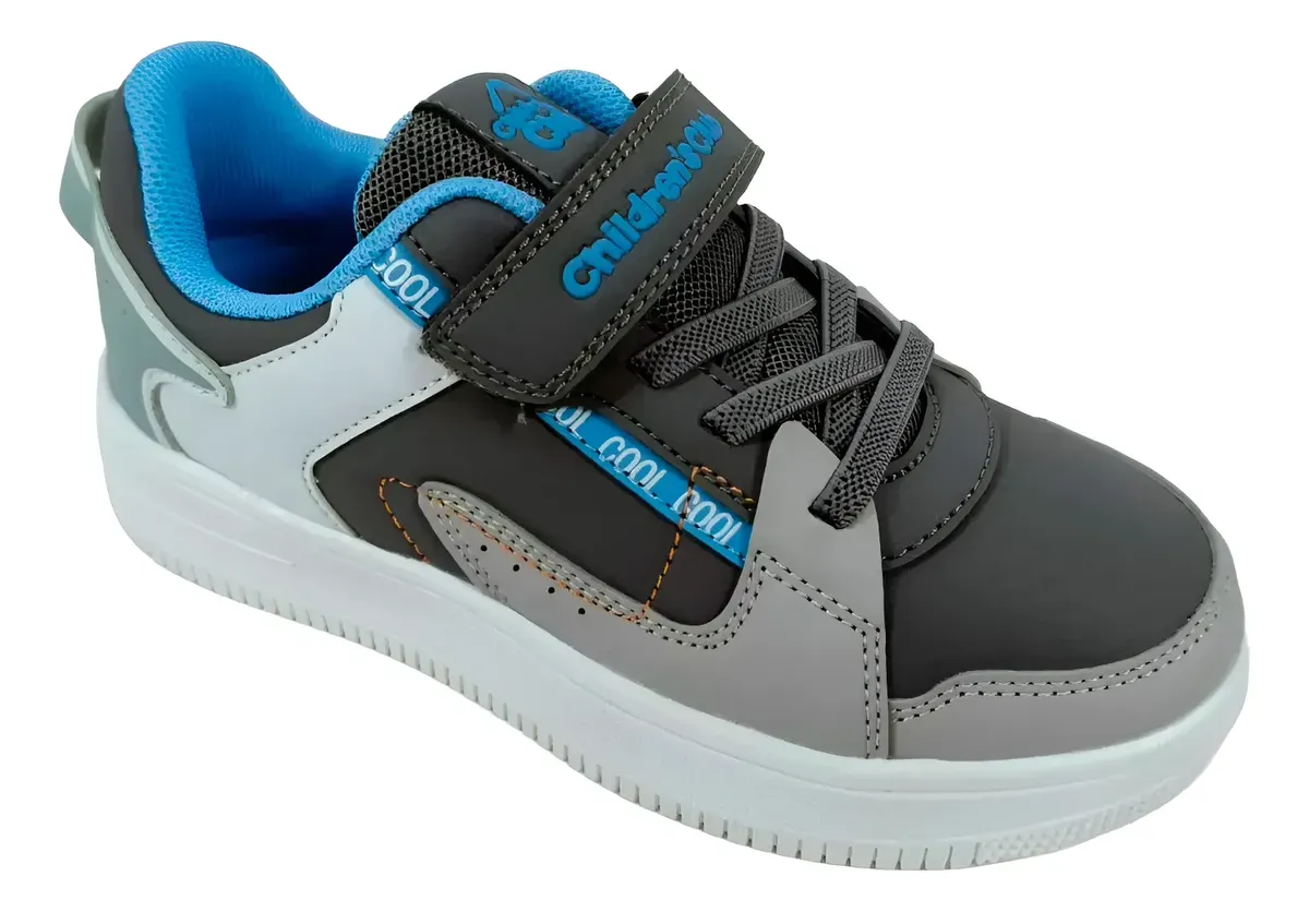 ZAPATILLAS CHILDREN'S CLUB CASUALES GRIS NIÑOS 2CZ13000001 - 5