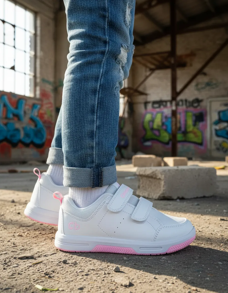 ZAPATILLAS CHILDREN'S CLUB CASUAL NIÑAS BLANCO 2CZ12100001 - 3