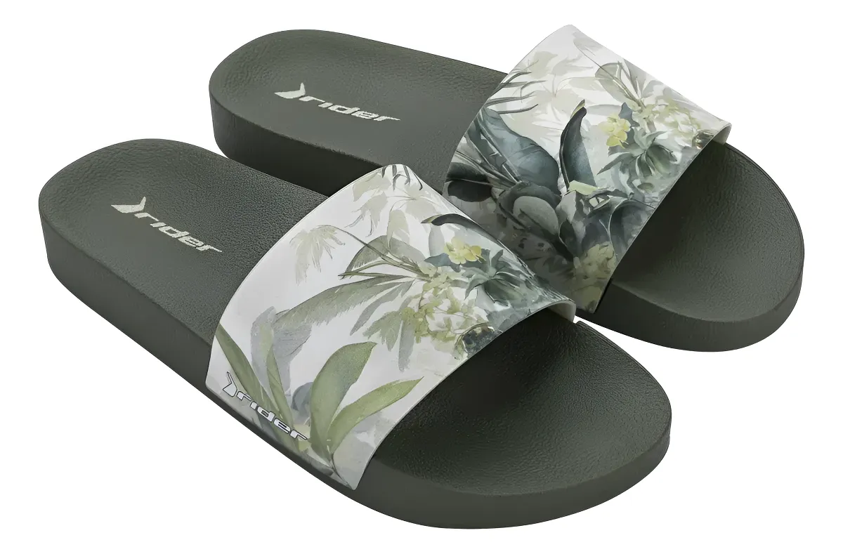 SANDALIAS RIDER SLAP CASUAL VERDE OSCURO PARA MUJER 2RDB6300002 - 1