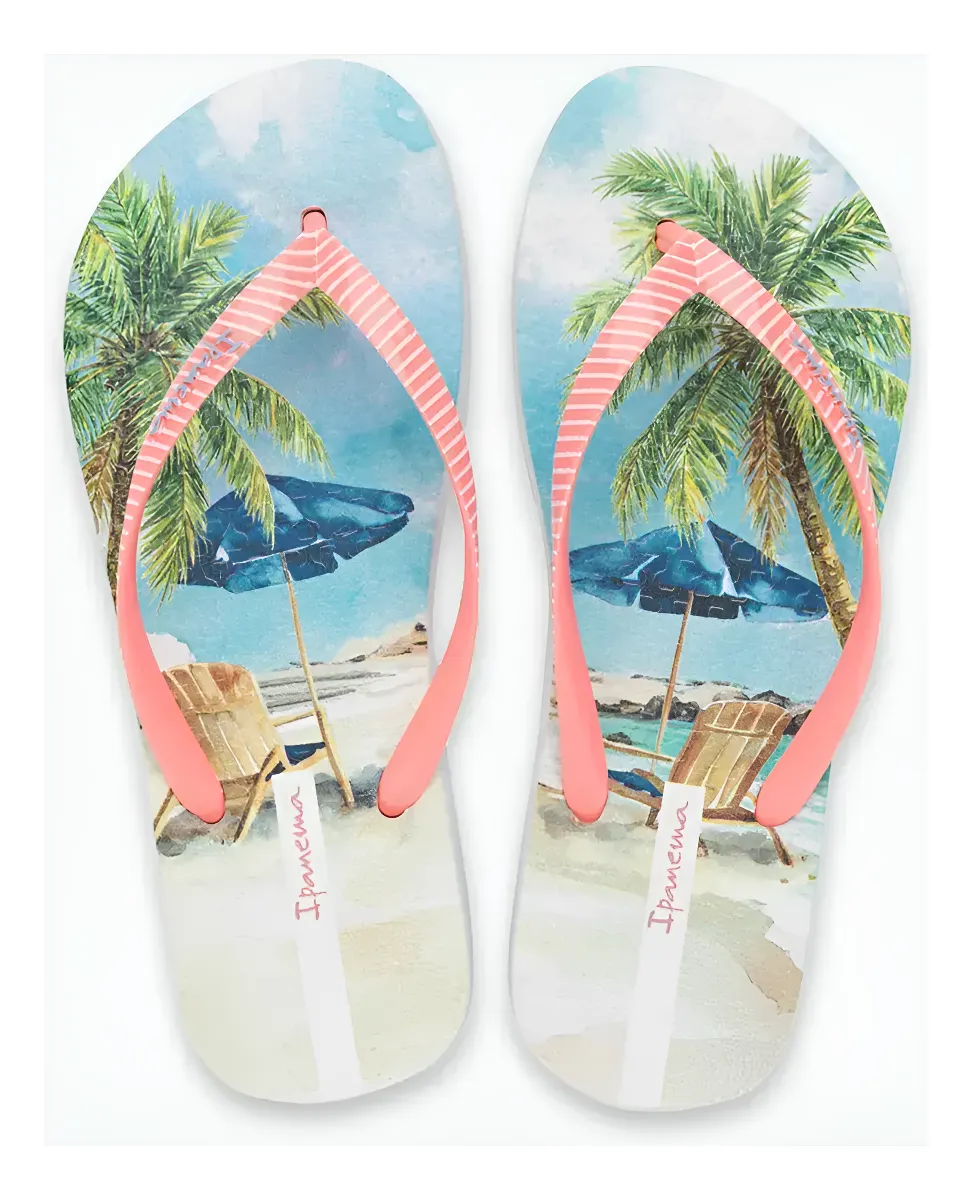 SANDALIAS IPANEMA CASUAL CORAL PARA MUJER 2IPL3600008 - 2