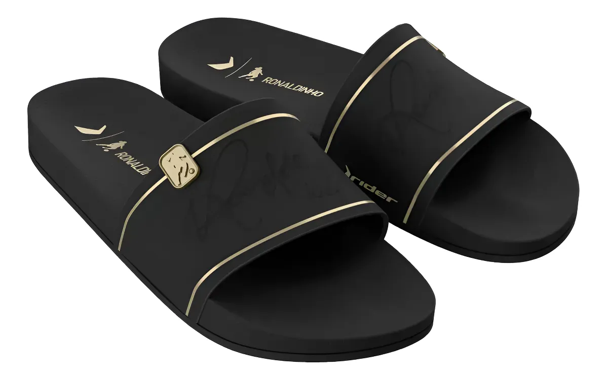 SANDALIAS RIDER NEGRO SLIDER RONALDINHO HOMBRE 2RDA6200001 - 1
