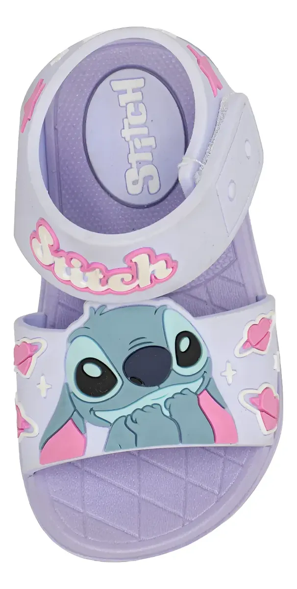SANDALIAS DISNEY STITCH NIÑA LILA 2STC0580001 CON CORREA - 3