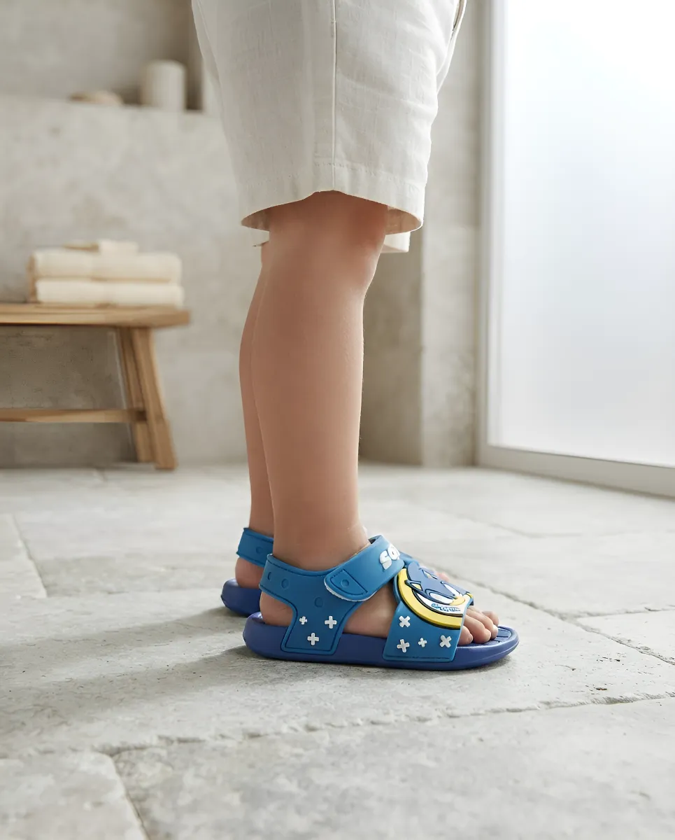 SANDALIAS CASUAL NIÑO SONIC AZUL 2SO05500001 - 2