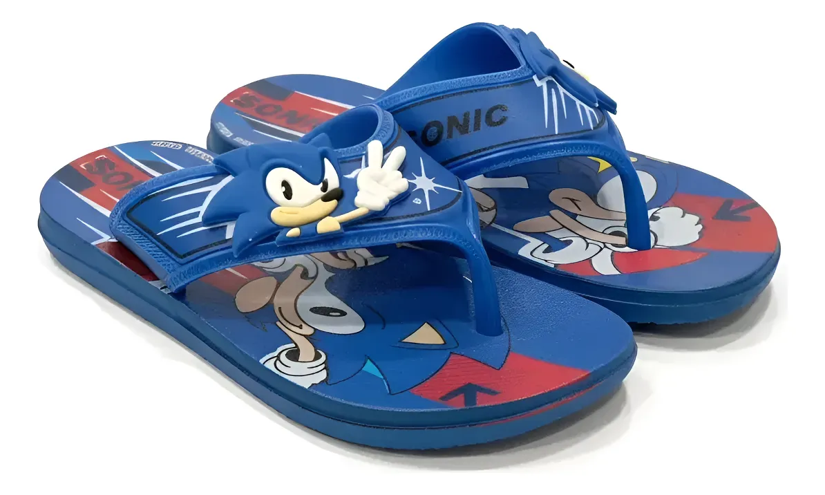 SANDALIAS SONIC CASUAL CELESTE PARA NIÑOS 2SOB2900002 - 4