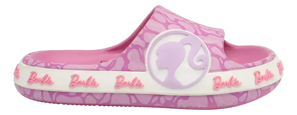 SANDALIAS SLAP CASUAL BARBIE PARA NIÑAS ROSA 2AR13510001 - 1