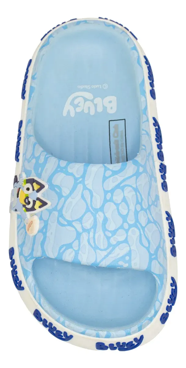 SANDALIAS SLAP BLUEY CELESTE PARA NIÑO 2BU09600001 - 2
