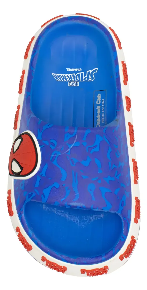 SANDALIAS SLAP SPIDERMAN AZUL PARA NIÑOS 2SN12870001 - 2