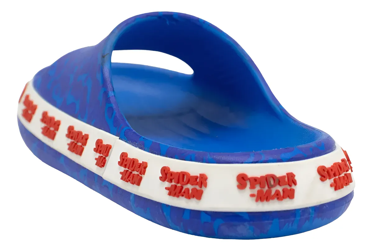 SANDALIAS SLAP SPIDERMAN AZUL PARA NIÑOS 2SN12870001 - 5
