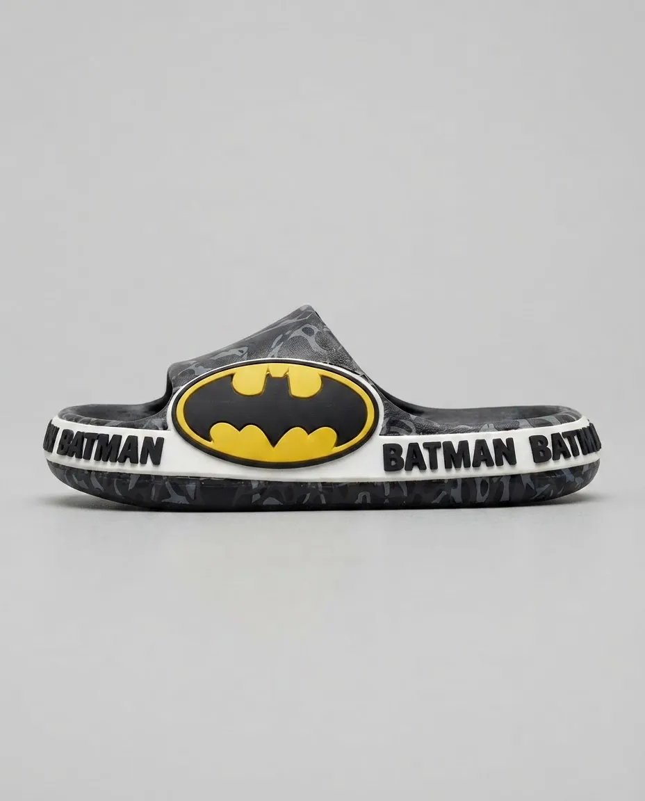 SANDALIAS SLAP BATMAN NEGRO PARA NIÑOS 2BM17200001 - 4