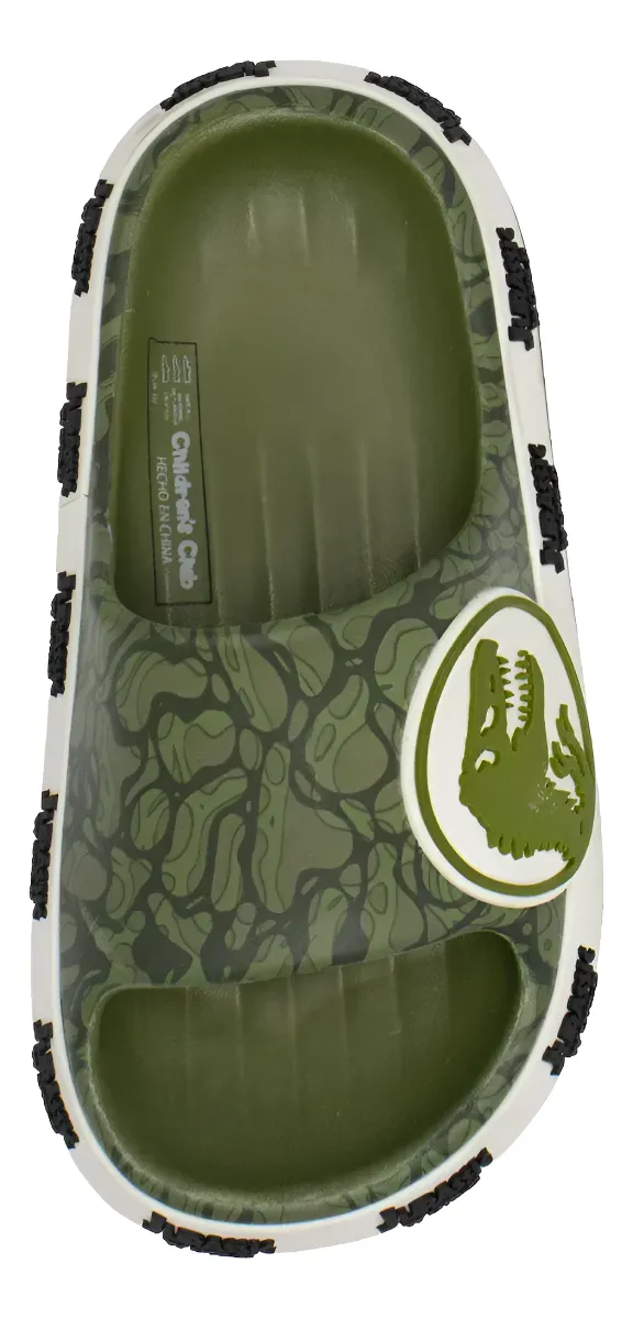 SANDALIAS SLAP CASUAL DINOSAURIO JURASSIC WORLD VERDE PARA NIÑOS 2JP06900001 - 3
