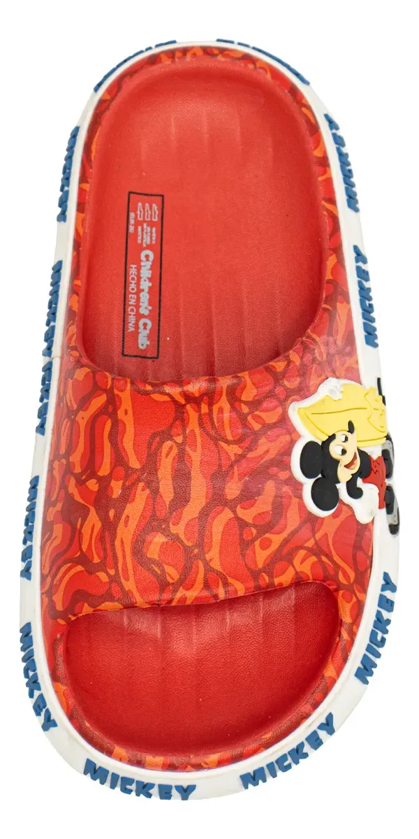SANDALIAS SLAP CASUAL DISNEY MICKEY ROJO PARA NIÑOS 2MC95800001 - 3