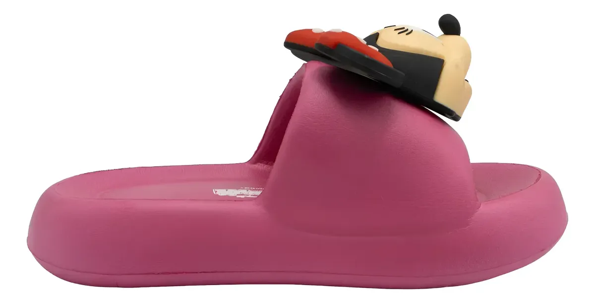 SANDALIAS 3D MINNIE MOUSE PARA NIÑAS FUCSIA 2MN11570001 - 1