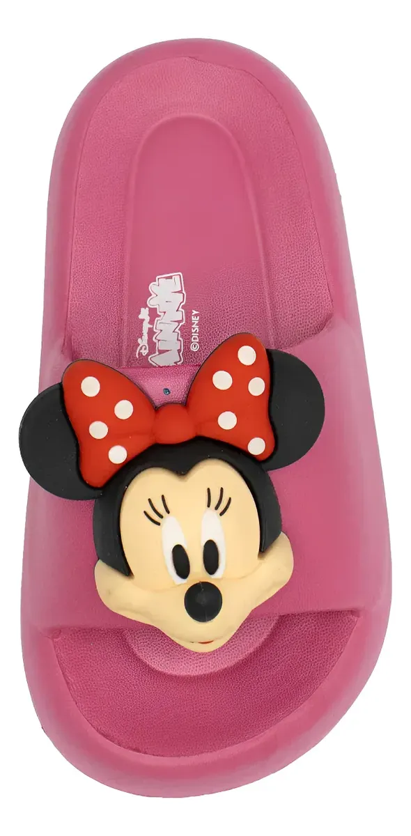 SANDALIAS 3D MINNIE MOUSE PARA NIÑAS FUCSIA 2MN11570001 - 3