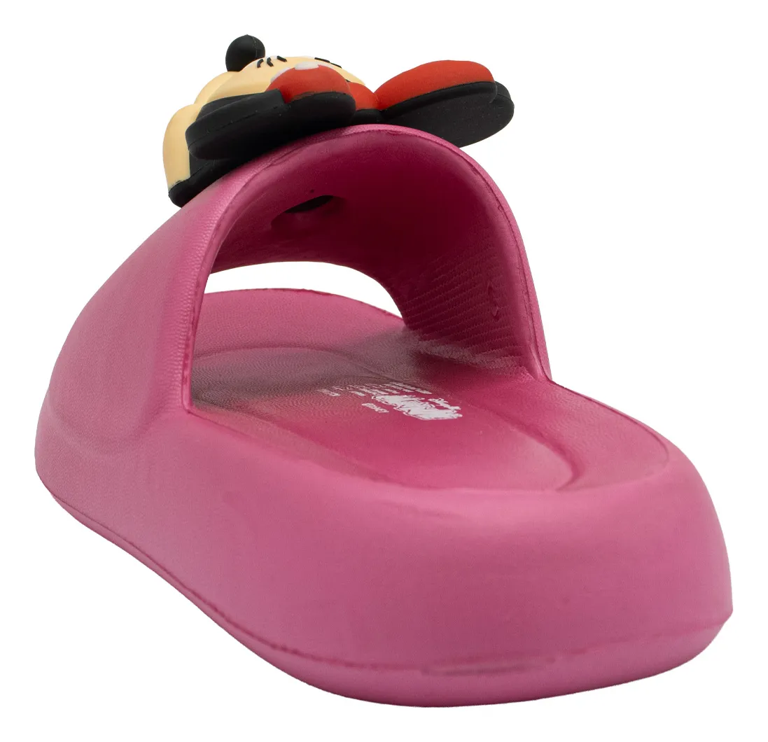 SANDALIAS 3D MINNIE MOUSE PARA NIÑAS FUCSIA 2MN11570001 - 4