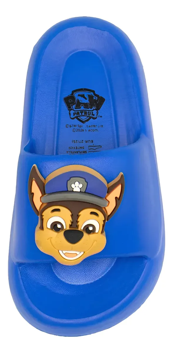 SANDALIAS 3D PAW PATROL CHASE AZUL PARA NIÑOS 2PW59100001 - 1