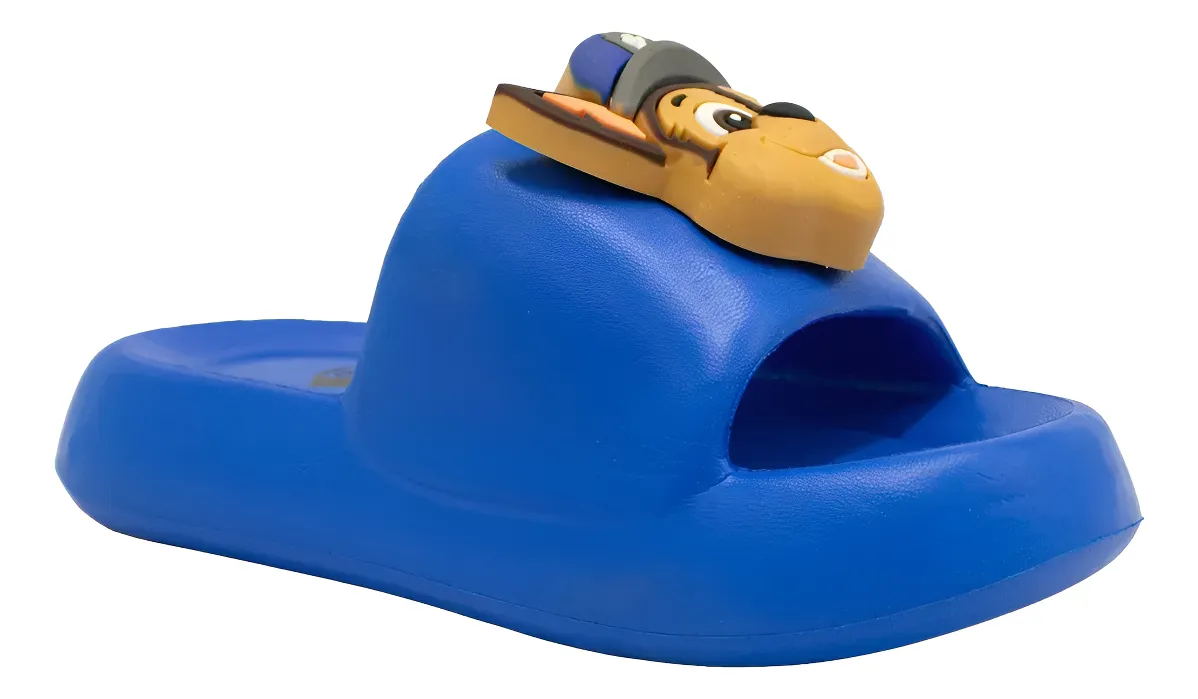 SANDALIAS 3D PAW PATROL CHASE AZUL PARA NIÑOS 2PW59100001 - 4