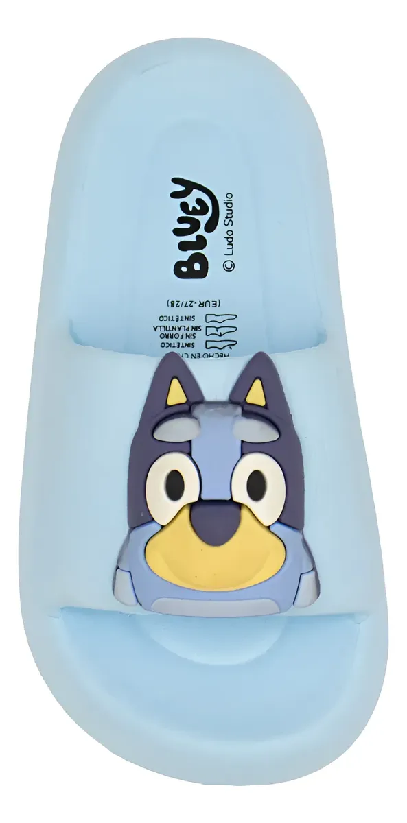 SANDALIAS 3D BLUEY CELESTE PARA NIÑOS 2BU10300001 - 1