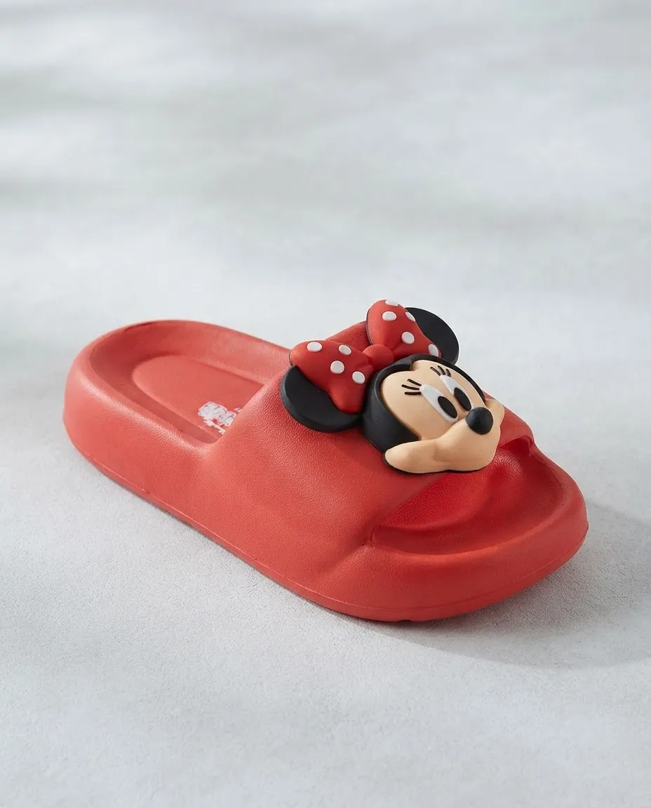 SANDALIAS 3D MINNIE MOUSE PARA NIÑAS ROJO 2MN11570002 - 2