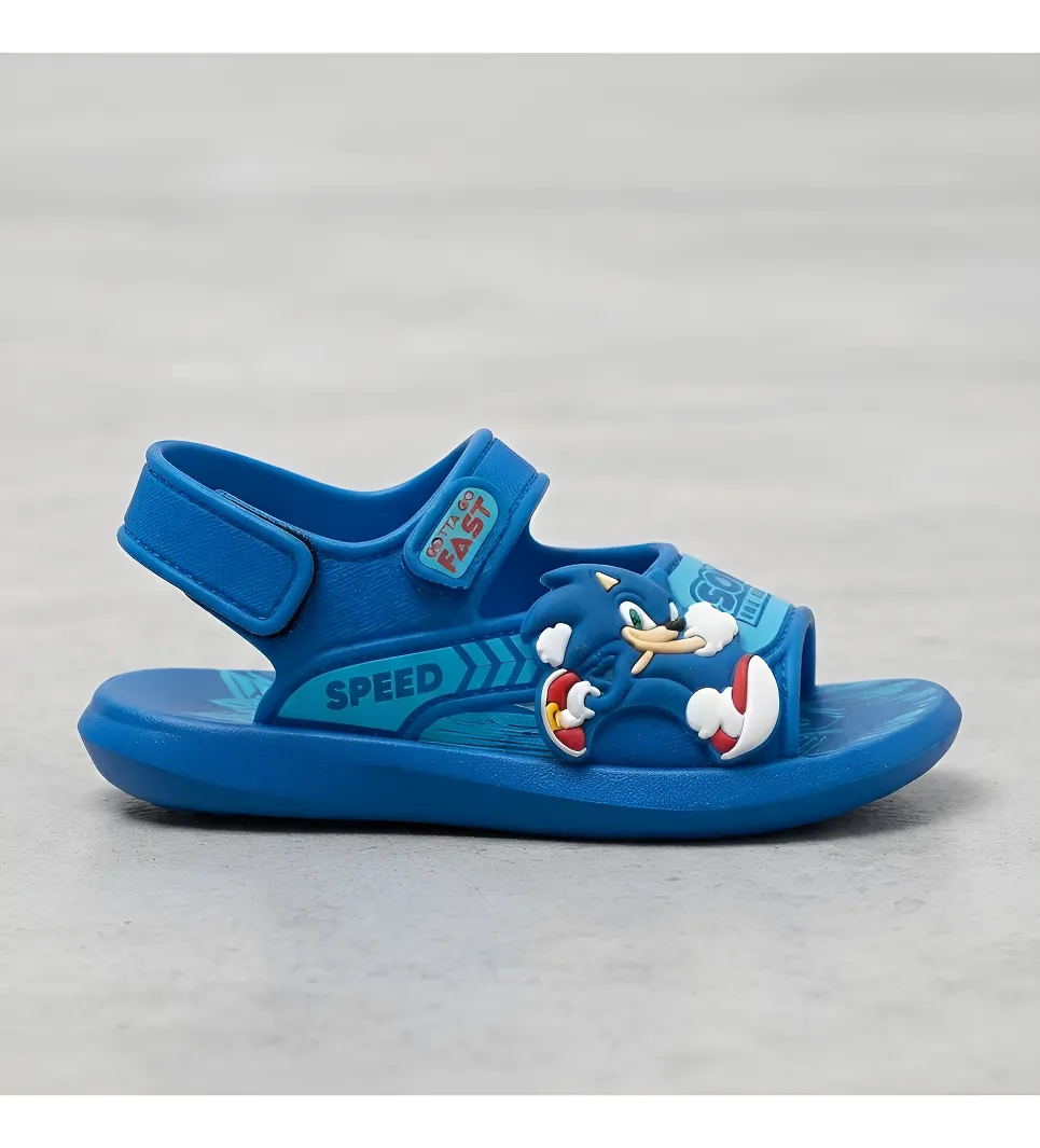 SANDALIAS CASUAL SONIC AZUL CLARO NIÑO 2SOA5300001 - 4