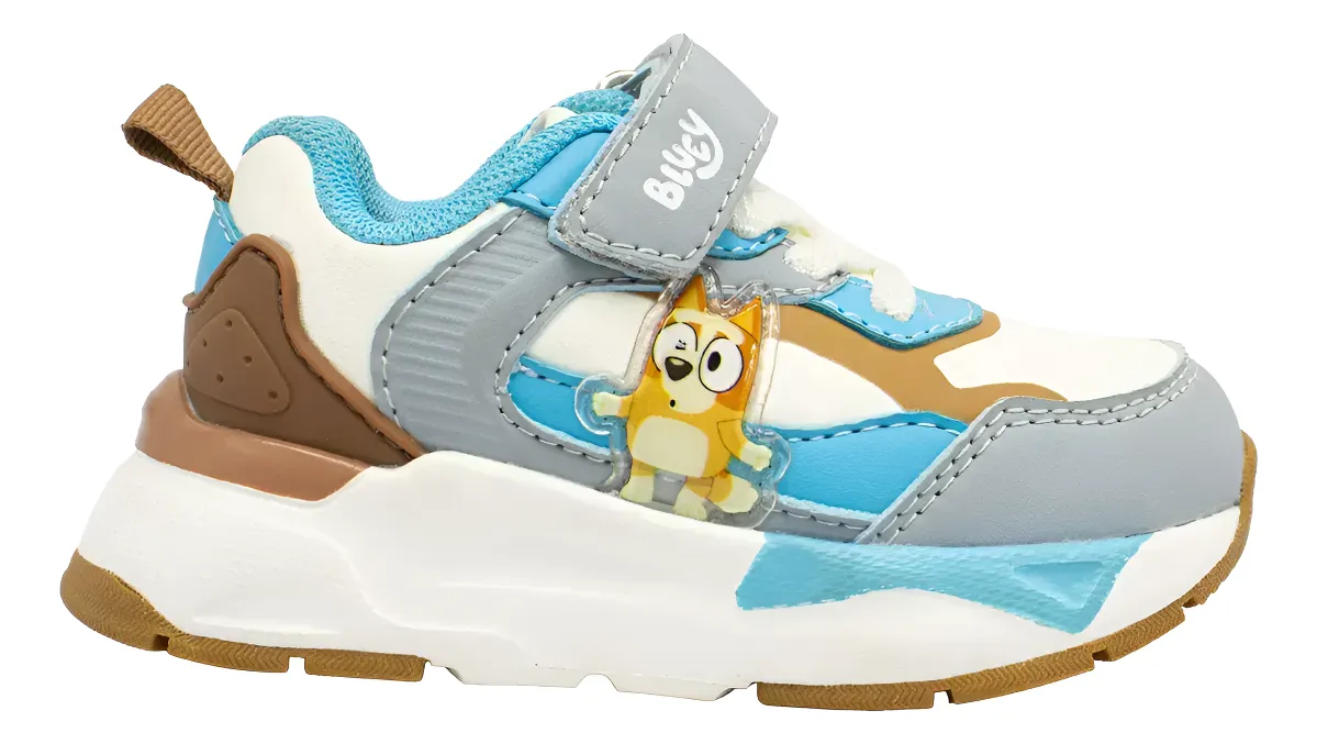 ZAPATILLAS CASUAL BLUEY BLANCO/MARRÓN NIÑO 2BU12900001 - 1