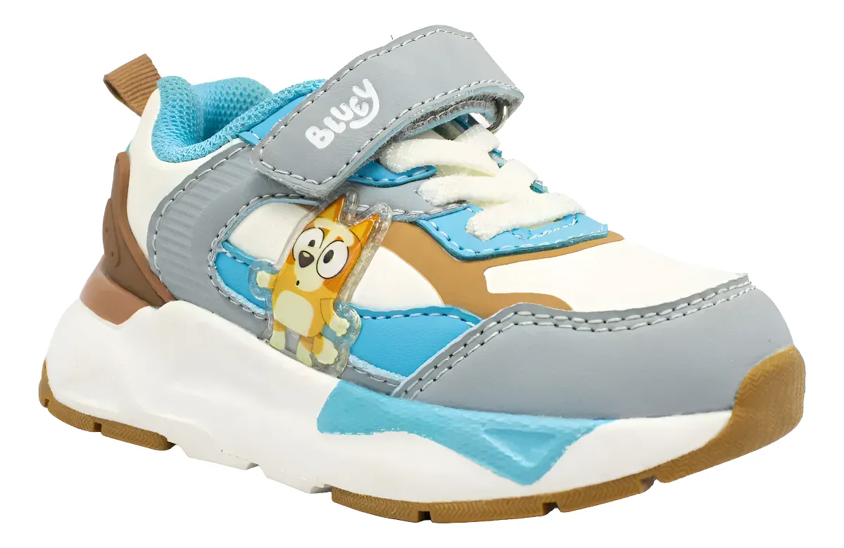 ZAPATILLAS CASUAL BLUEY BLANCO/MARRÓN NIÑO 2BU12900001 - 4