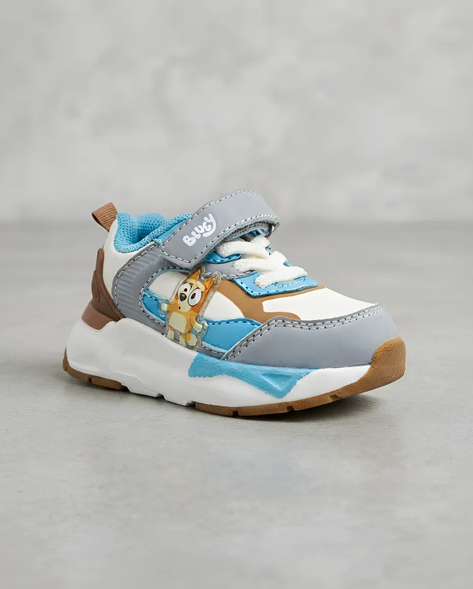 ZAPATILLAS CASUAL BLUEY BLANCO/MARRÓN NIÑO 2BU12900001 - 5