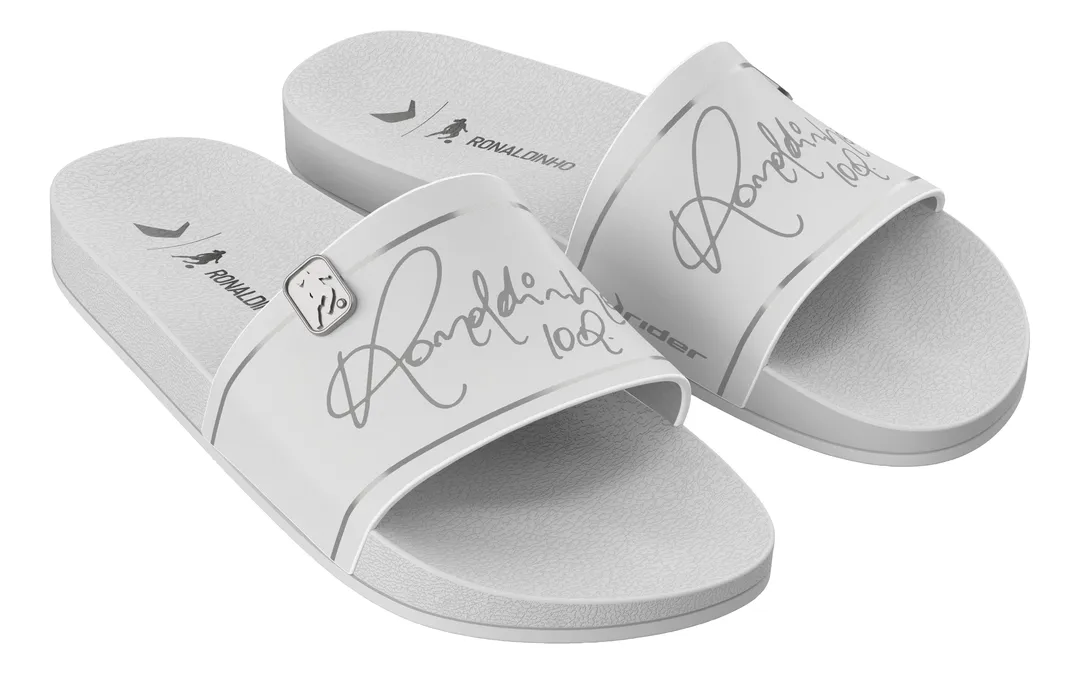 SANDALIAS RIDER BLANCO SLIDER RONALDINHO HOMBRE 2RDA6200003 - 1