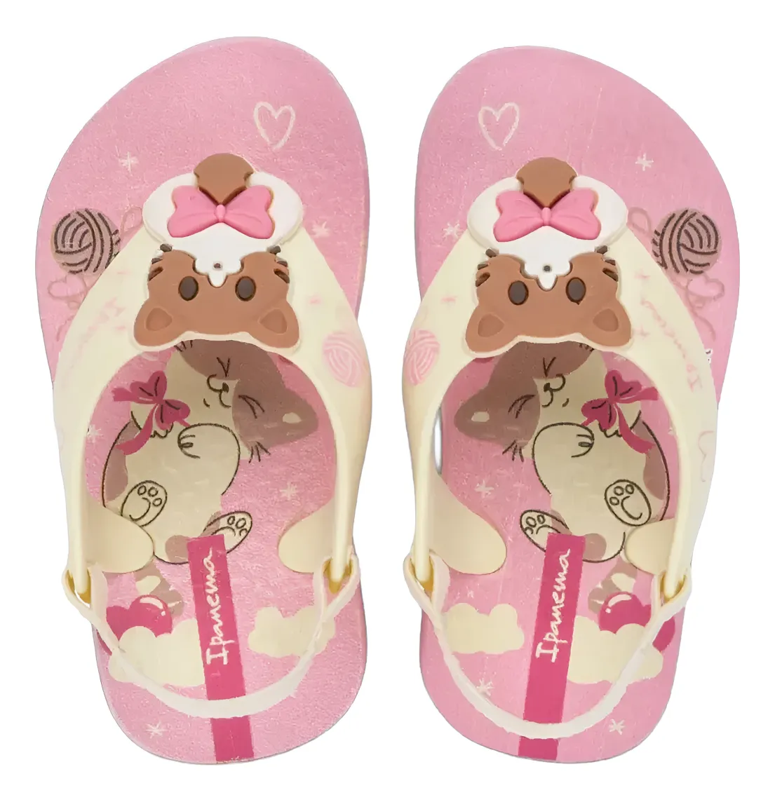 SANDALIAS IPANEMA CASUAL NIÑA BEIGE/ROSA 2IPH4700005 - 4