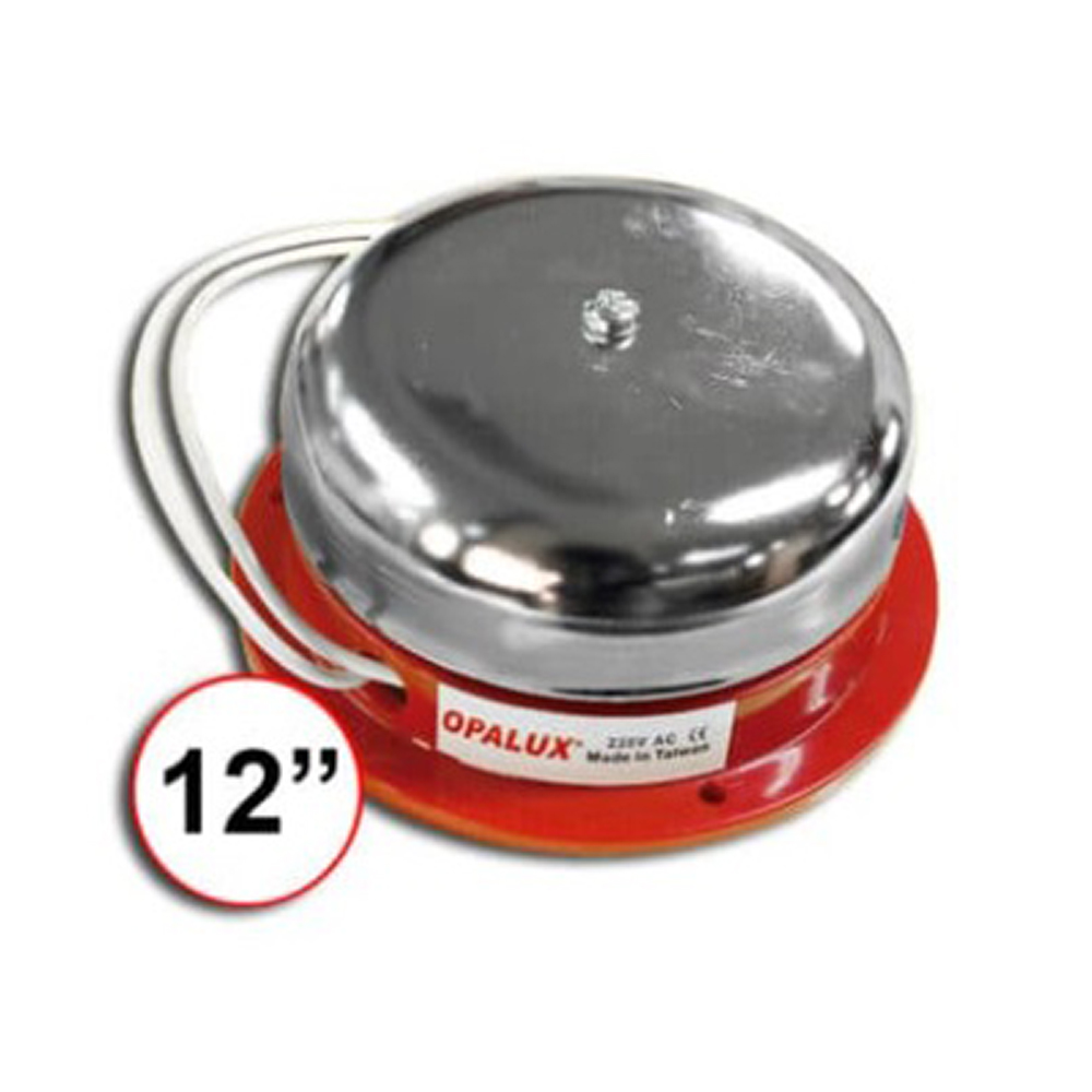 TIMBRE CAMPANA INDUSTRIAL - OPALUX - 12 PULGADAS - 220VAC - 3