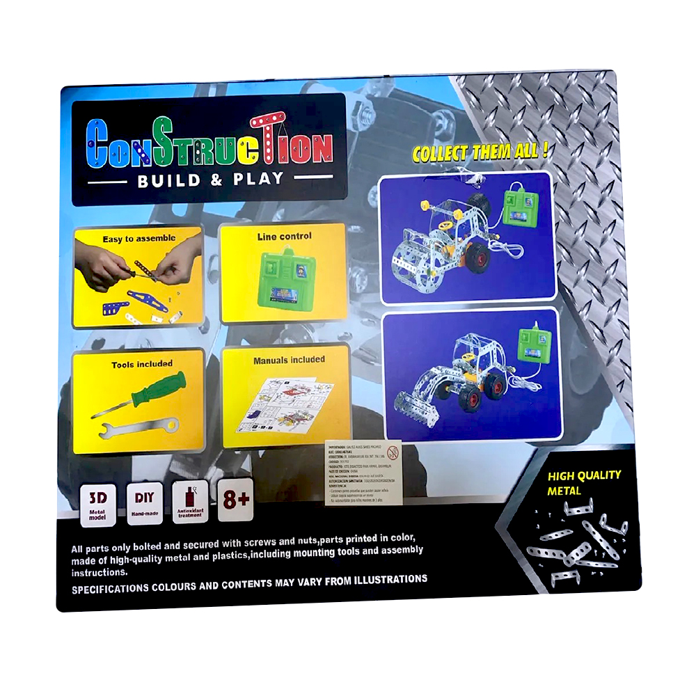 JUEGO MECANO 226 PIEZAS CON MOTOR ELÉCTRICO Y MANDO REMOTO - 6